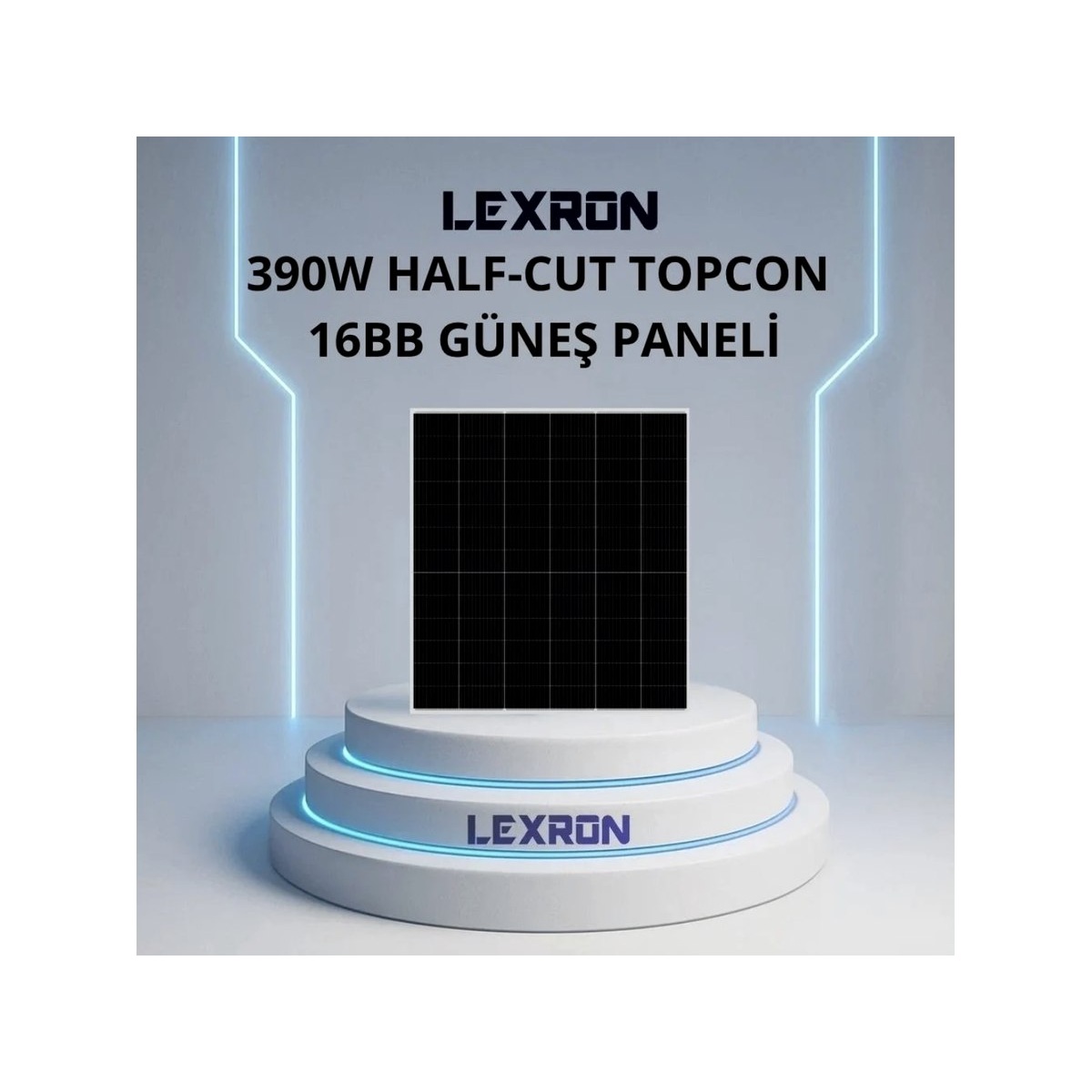 Lexron 390W TOPCon Güneş Paneli