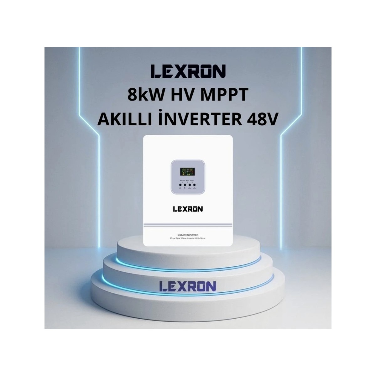 Lexron 8kW HV MPPT Akıllı İnverter