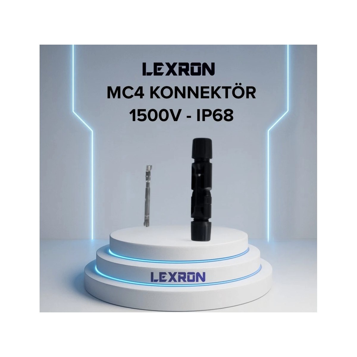 Lexron MC4 Konnektör 1500V IP68