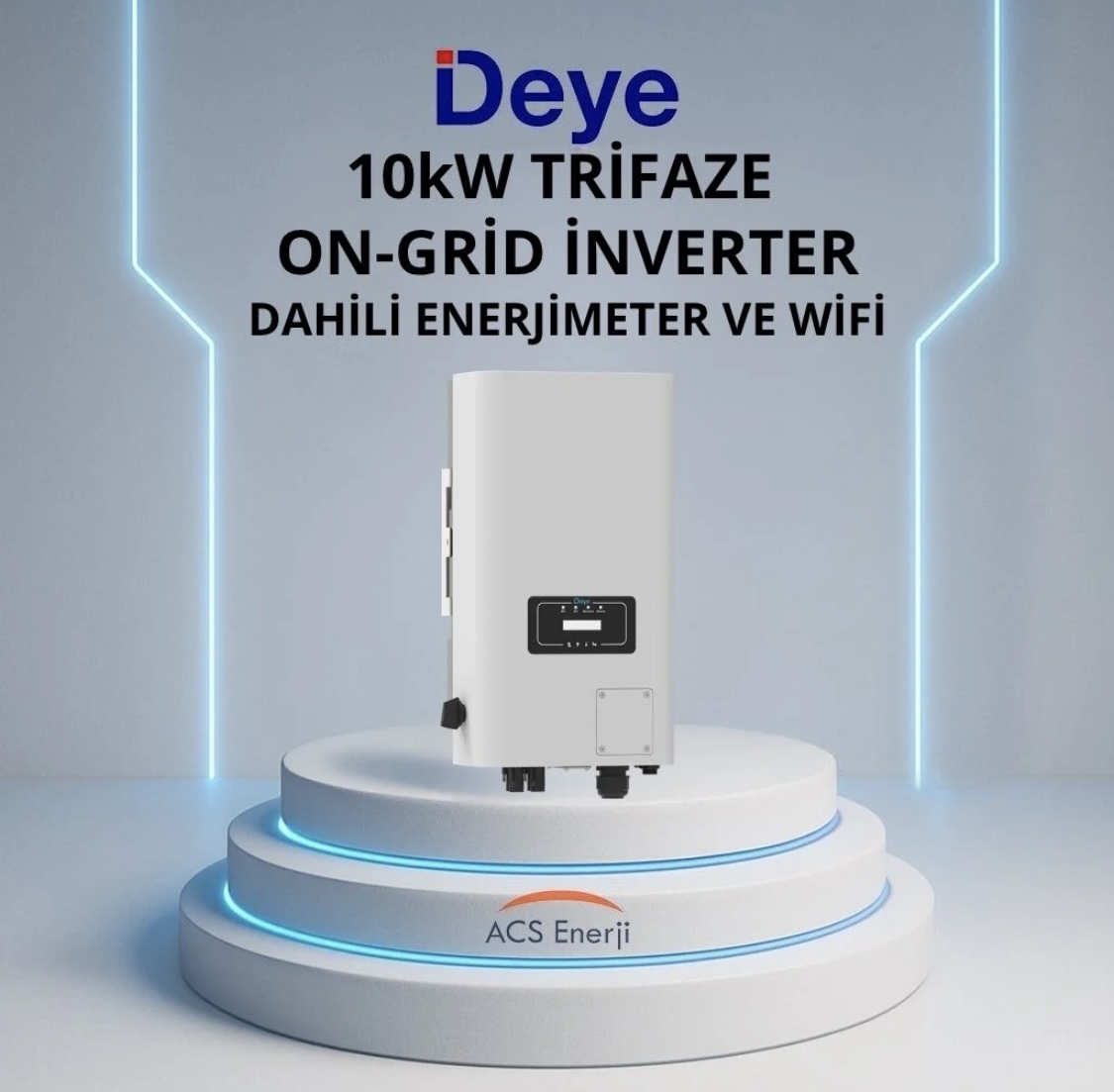Deye 10kW Trifaze On-Grid İnverter