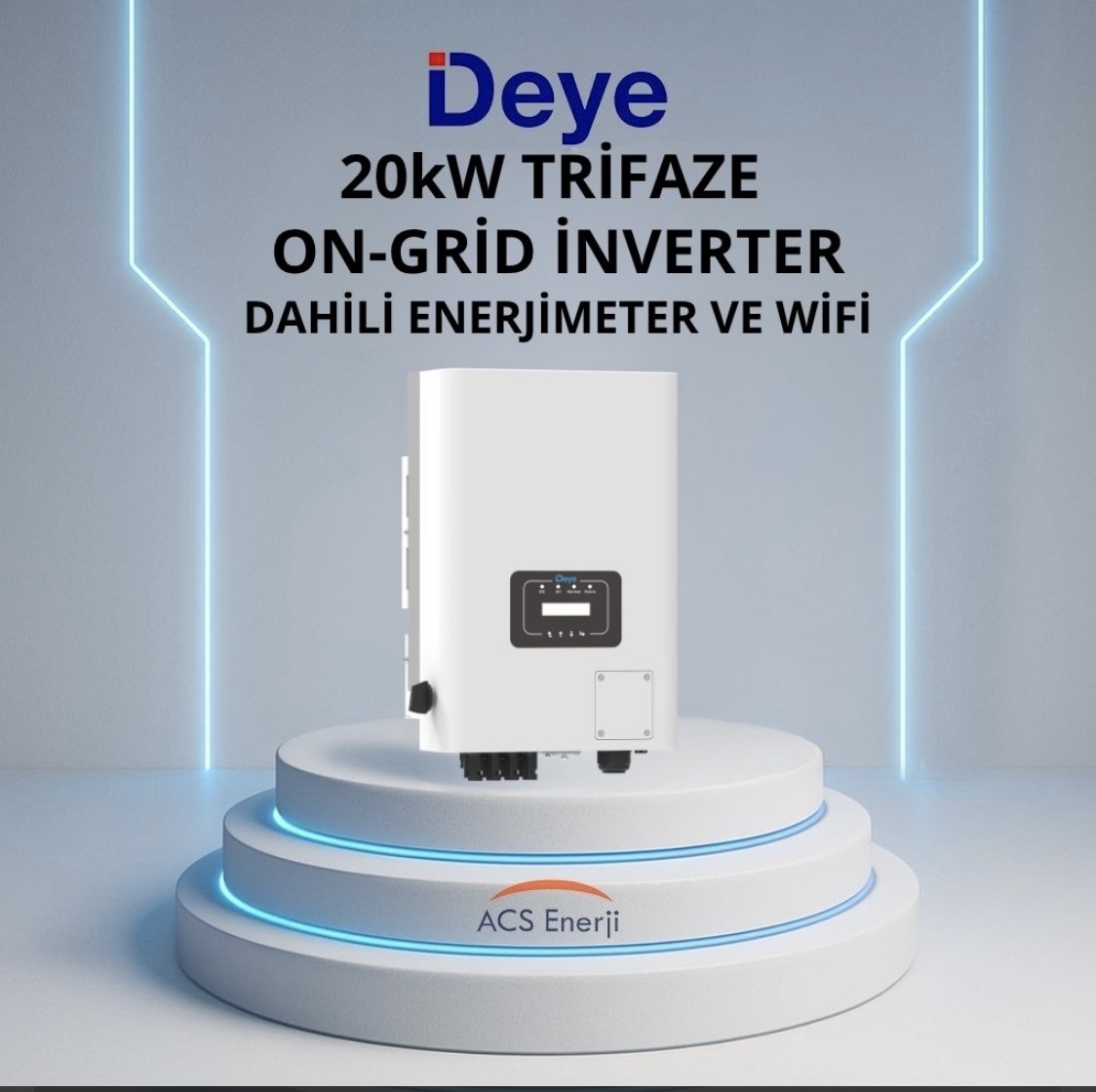 Deye 20kW Trifaze On-Grid İnverter