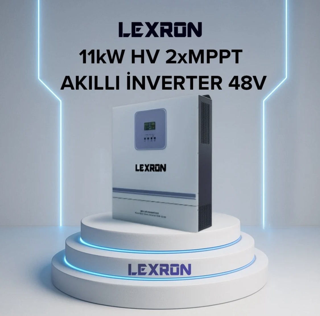 Lexron 11 kW HV 2mppt Akilli Inverter 48 V