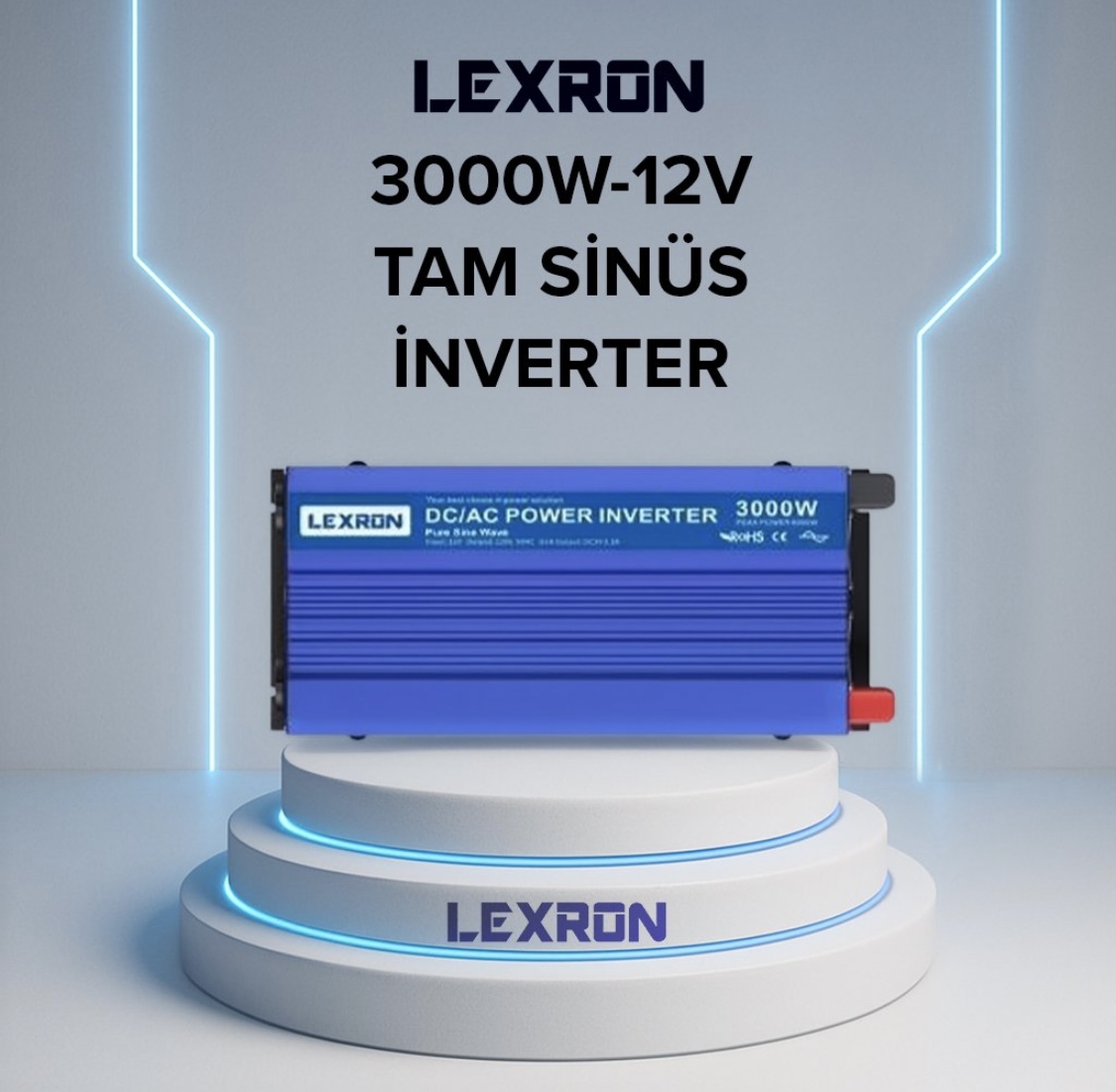 Lexron 3000w 12 V Tam Sinus Inverter
