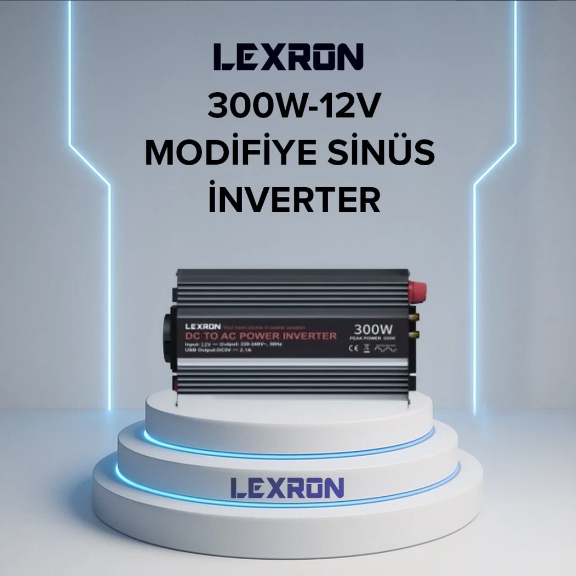 Lexron 300w 12 V Modifiye Sinus Inverter