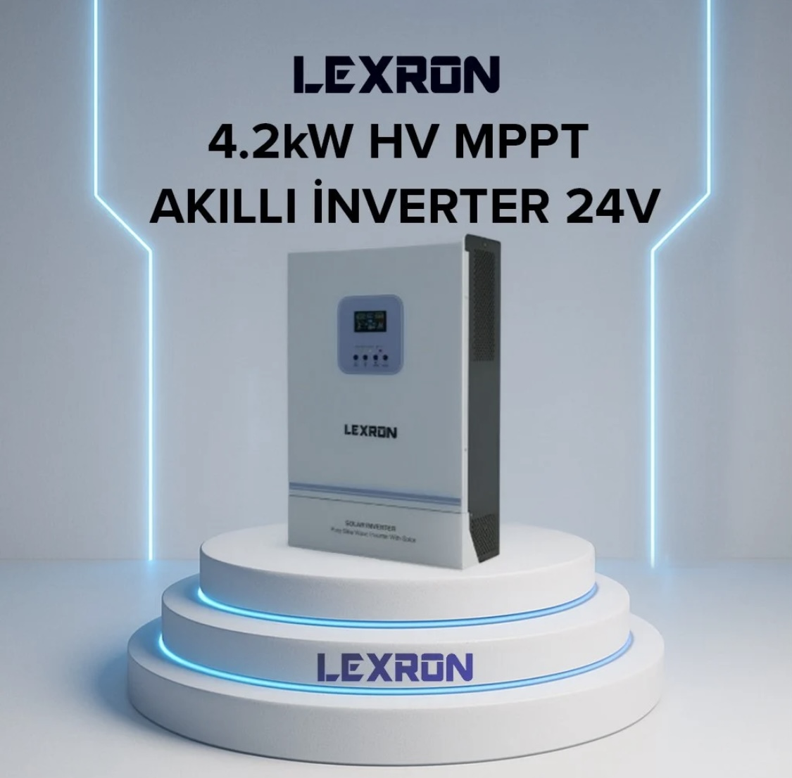 Lexron 4 2 kW HV MPPT Akilli Inverter 24 V