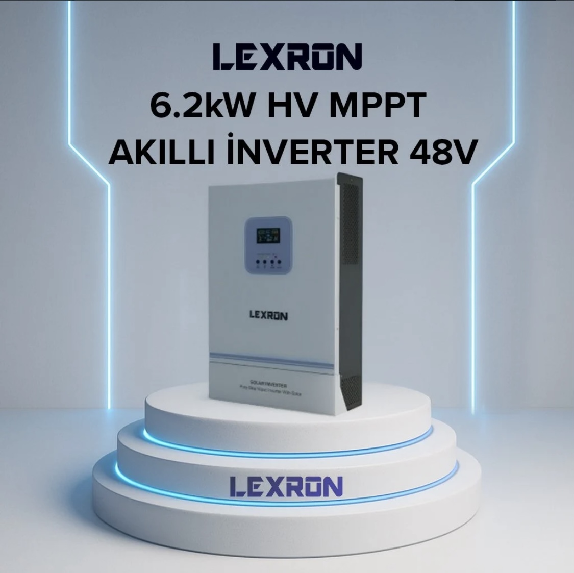 Lexron 6 2 kW HV MPPT Akilli Inverter 48 V