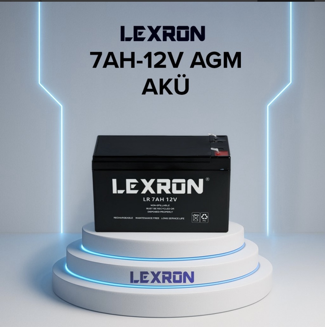 Lexron 7 Ah 12 V AGM Aku